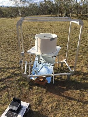 Inne i trumman kan fjärilen flyga i vilken riktning den vill. Med hjälp av magnetspolarna runt trumman kan forskarna vrida jordens magnetfältet. Hela tiden mäter en dator flygriktningen.  